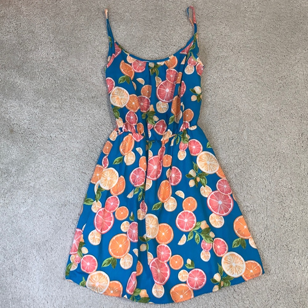 Verse lemon summer dress